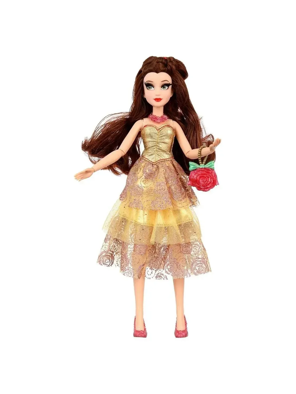 Step into a Modern Fairytale with the Disney Style Series Belle Doll! ✨